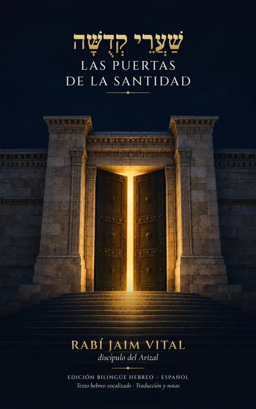 Portada de Las Puertas de la Santidad, de Rabí Jaim Vital