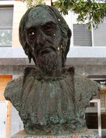 Bust of Moshe de León in Guadalajara